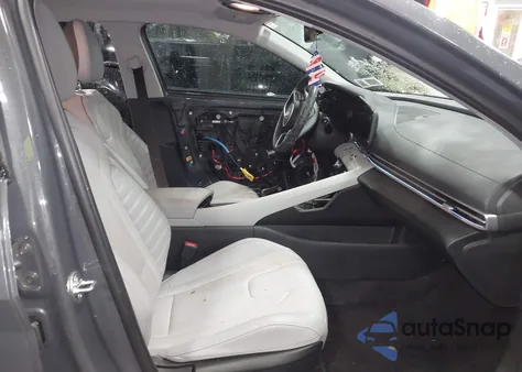 2023 Hyundai Elantra Hybrid Limited from USA, damaged, VIN KMHLN4AJ9PU090180